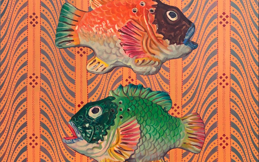 Artifacts | Fishes Salt & Pepper Shakers